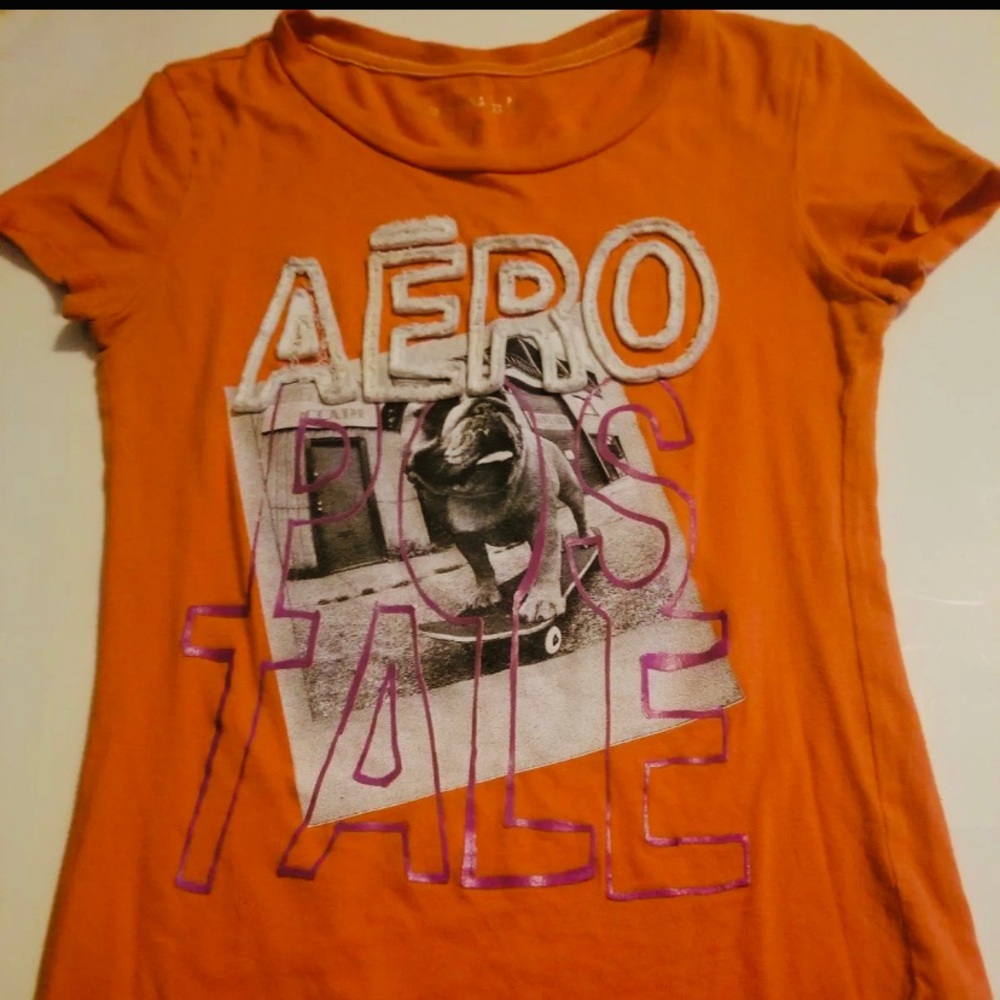 We are selling two Aeropostale shirts both are S.